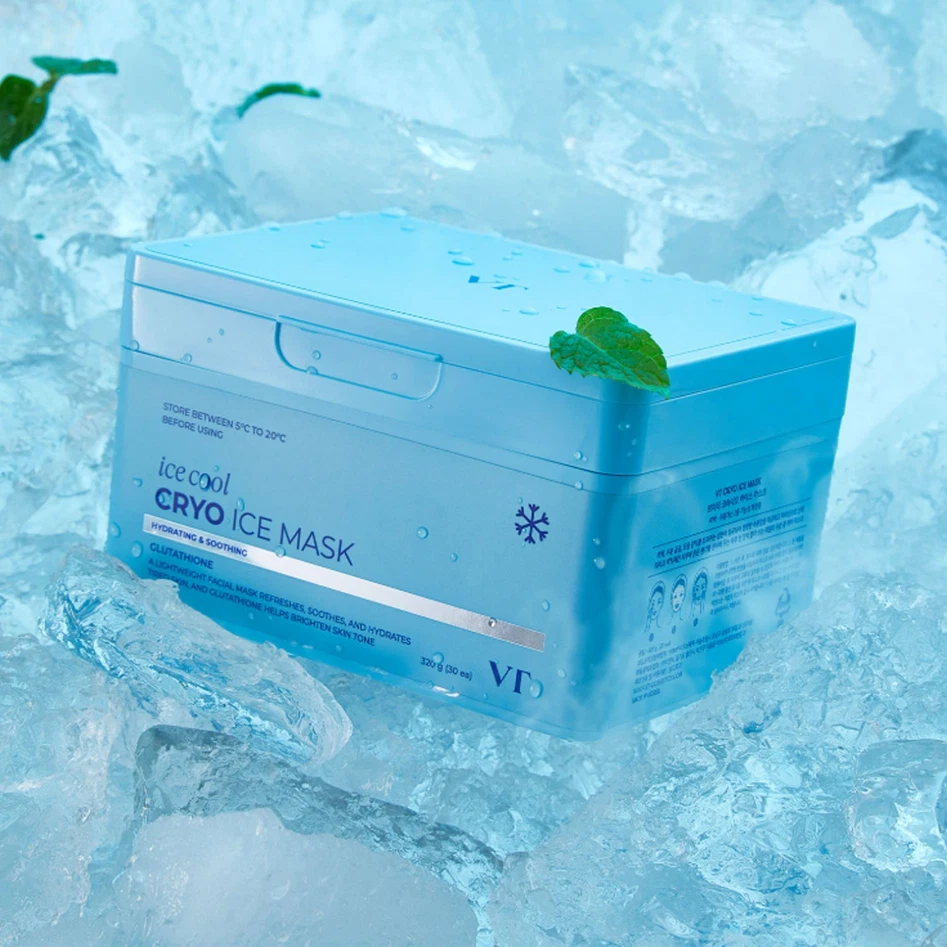  Mặt nạ cấp ẩm, làm mát da VT Cryo Ice Mask (Hộp 30 miếng) 