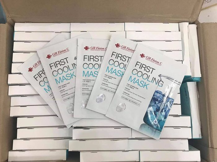 Mặt nạ giấy dịu da, phục hồi Cell Fusion C First Cooling Mask 27g (1 miếng) 