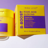  Toner Pad Giảm Thâm Nám, Dưỡng Sáng Nineless B-Boost Kojic Acid Glow Pad 180ml (80 miếng) 