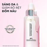  (Mẫu mới) Tinh Chất Dưỡng Sáng L'Oréal LOREAL Glycolic Bright Anti Dark Spot Brightening Serum 30ml 