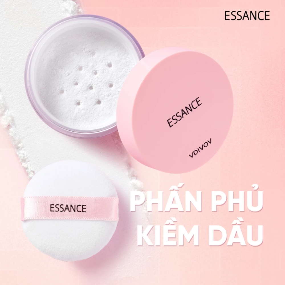  Phấn Phủ Bột Kiềm Dầu VDIVOV Essance Setting Powder 7g 