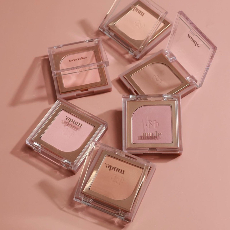  (Mẫu mới) Phấn Má Hồng Kiềm Dầu Mude Flutter Blusher 5g 