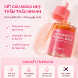  Tinh Chất Purito TXA Niacinamide 10 Retinal Serum 30ml 