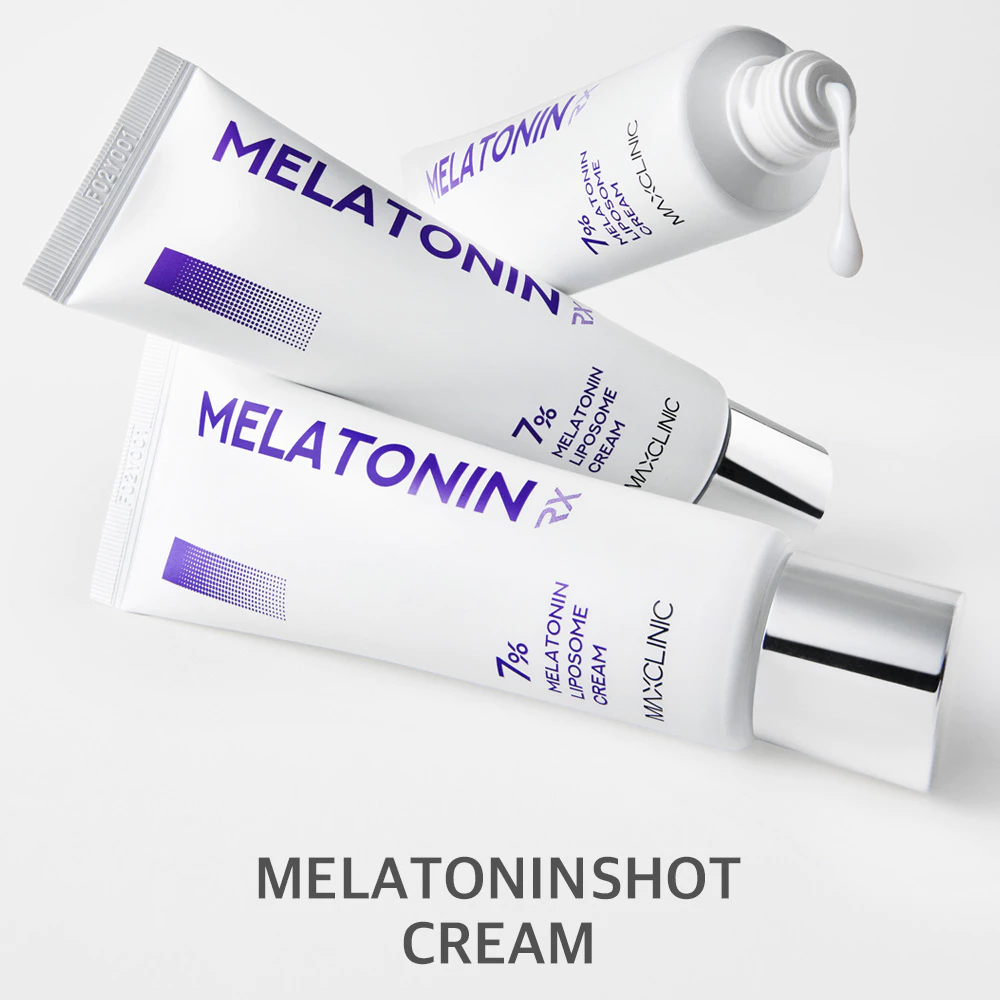  Kem Dưỡng Phục Hồi, Sáng Da Maxclinic 7% Melatonin Liposome Cream RX 50ml 