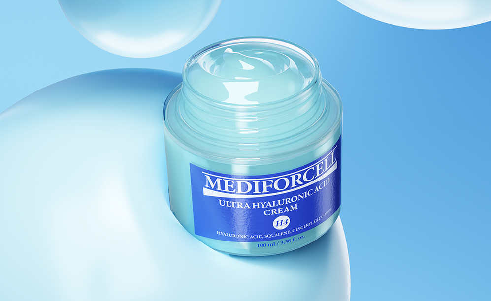  Kem Dưỡng Ẩm, Sáng Da Mediforcell Ultra Hyaluronic Acid Cream 100ml 