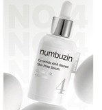  Tinh Chất Tẩy Tế Bào Chết, Căng Bóng Da Numbuzin No.4 Ceramide AHA Glazed Skin Prep Serum 30ml 