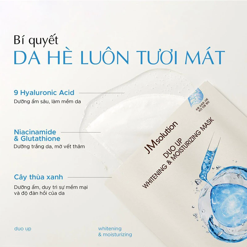  Mặt Nạ giấy JM Solution Duo Up Mask 30ml 