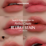  Son Bùn Ẩm Mịn Lemonade Perfect Couple Blurry Stain Lip Cream 
