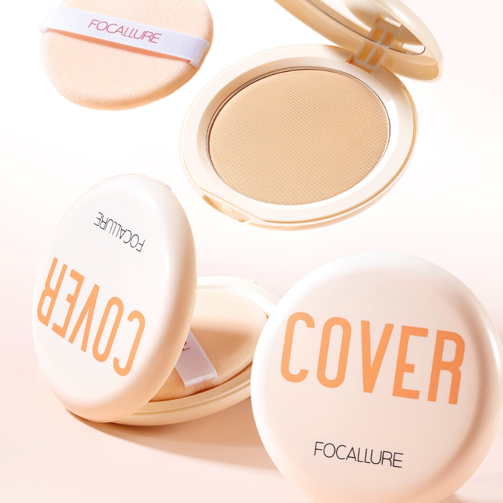  Phấn Phủ Dạng Nén Focallure Two Way Cake Pressed Powder 6.5g 