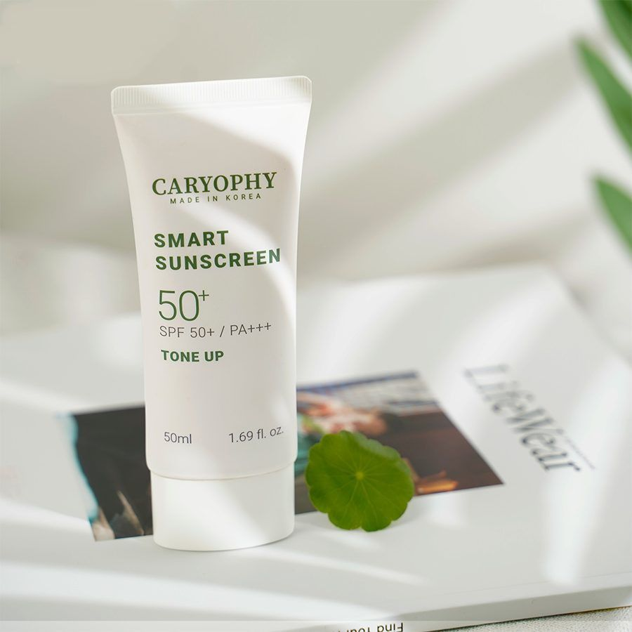  Kem Chống Nắng Nâng Tone Caryophy Smart Tone Up Sunscreen SPF50+ PA++++ 50ml 