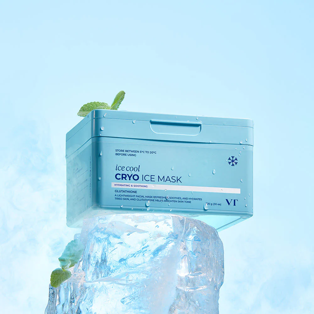 Mặt nạ cấp ẩm, làm mát da VT Cryo Ice Mask (Hộp 30 miếng) 
