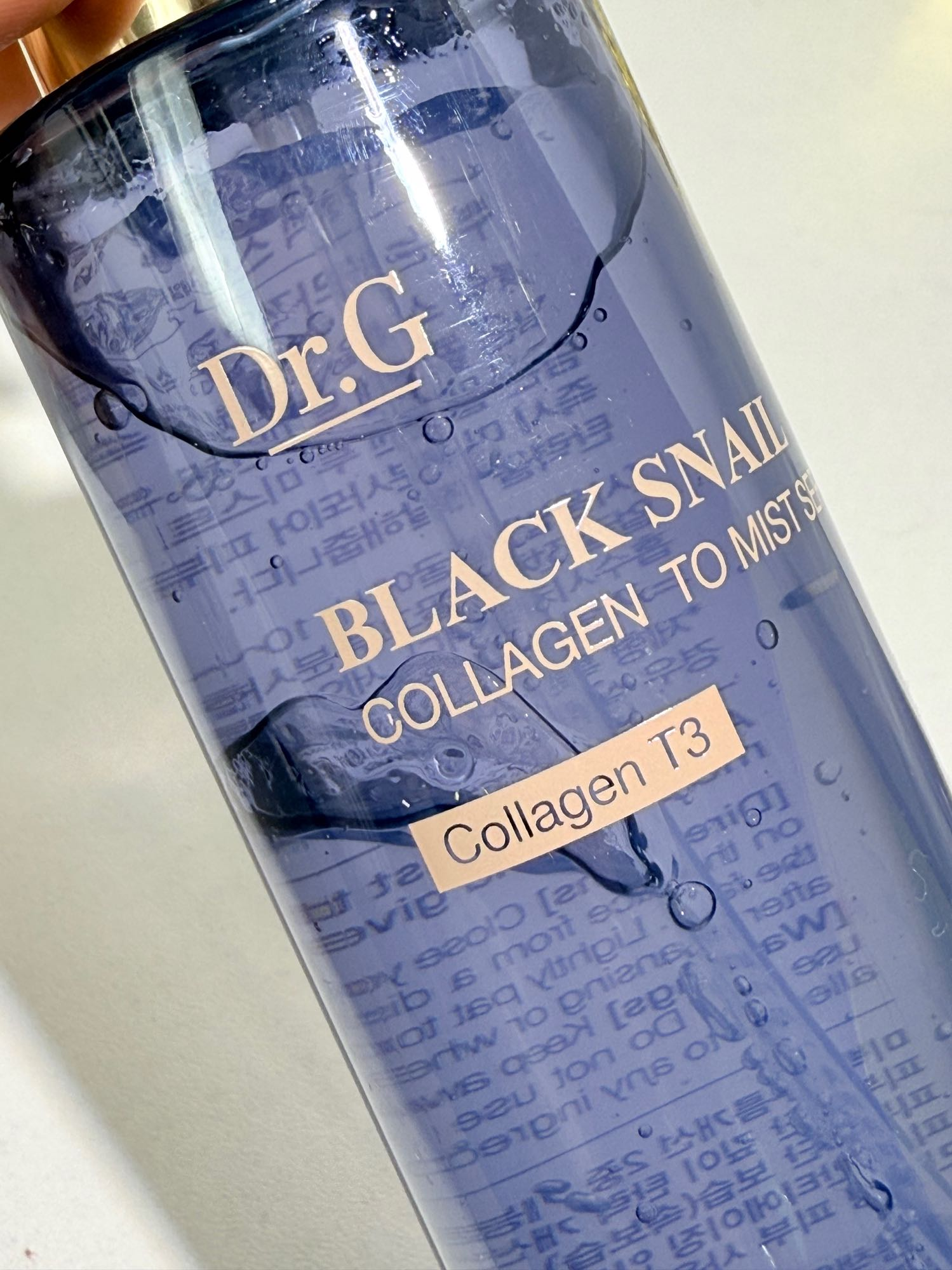  Tinh Chất Dạng Xịt Dưỡng Da DR.G Black Snail Collagen To Mist Serum 100ml 
