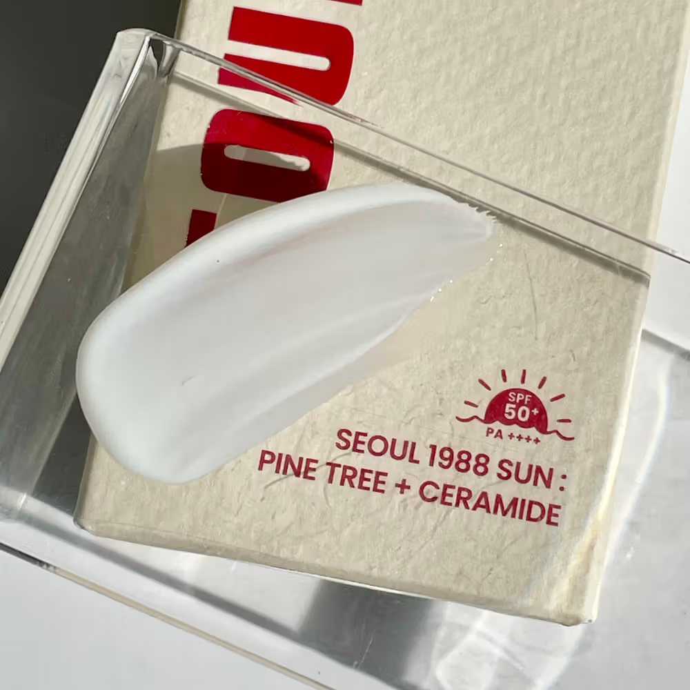  Kem Chống Nắng Phổ Rộng K-Secret Seoul 1988 Sun: Pine Tree + Ceramide SPF50+ PA++++ 50ml 