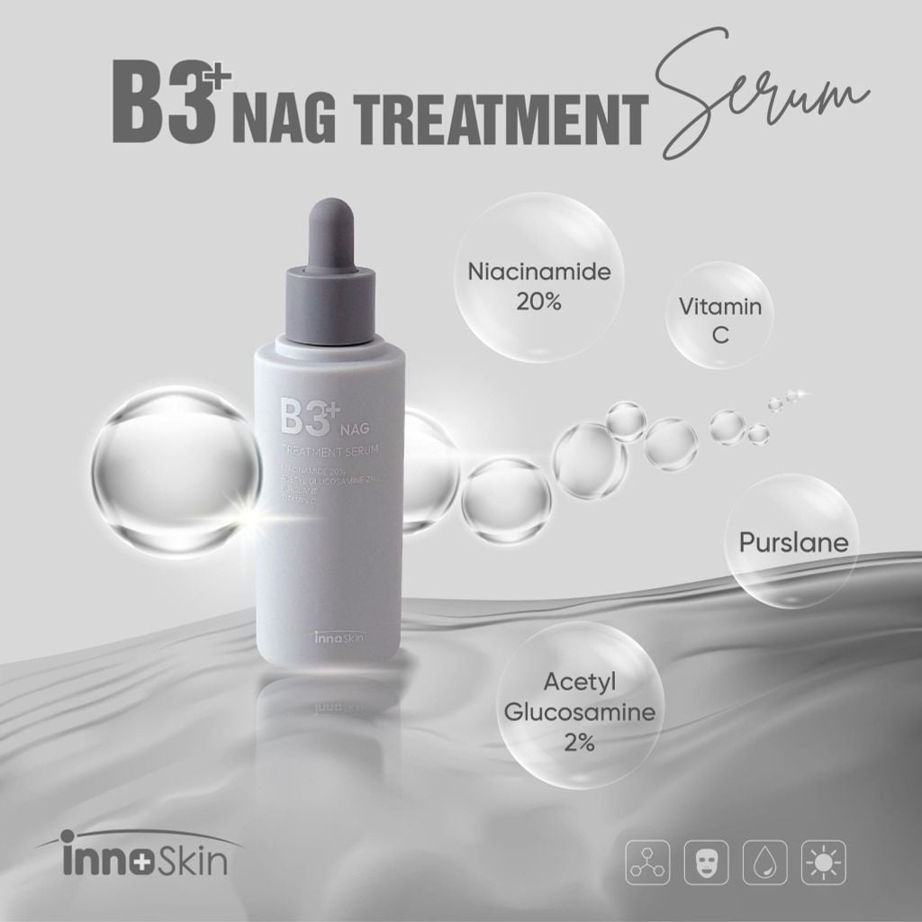  (HSD 10/27) Tinh Chất Innoskin B3 NAG Treatment Serum 50ml 