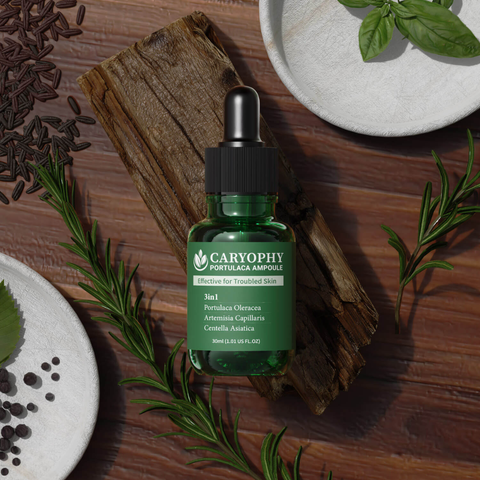  Tinh Chất Giảm Mụn Caryophy Portulaca Ampoule 30ml 