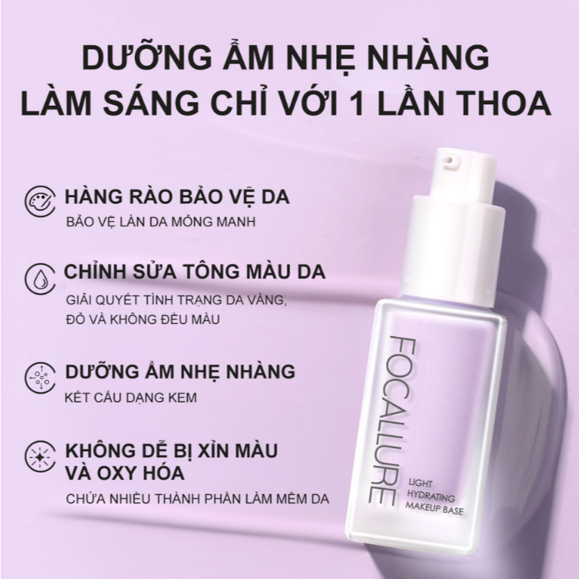  Kem Lót Focallure Light Correcting Makeup Base 30ml FA934 