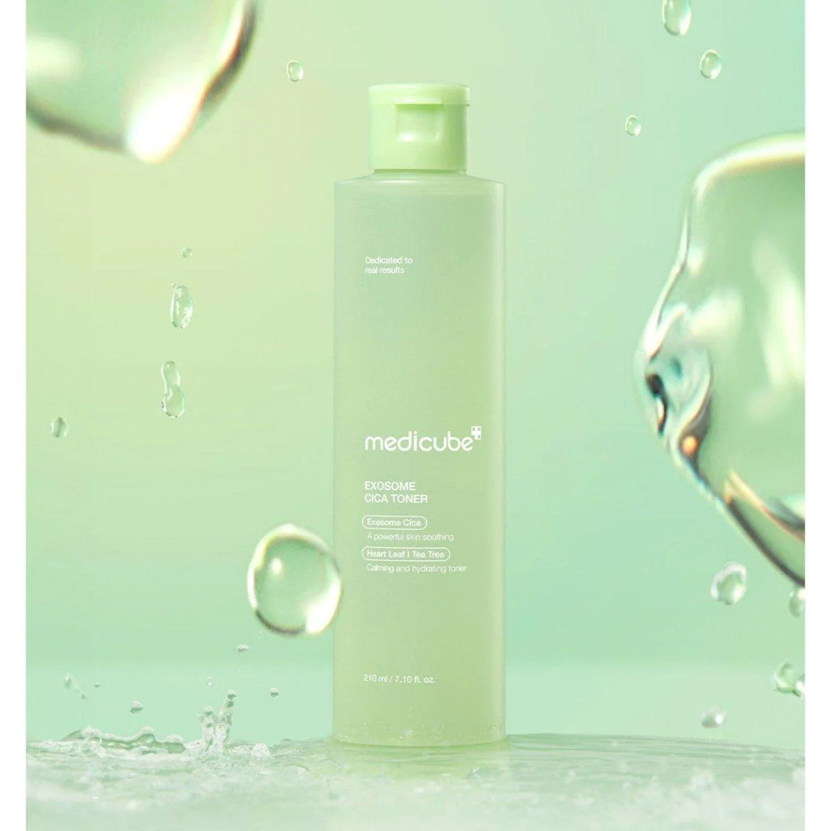  Nước Hoa Hồng Làm Dịu, Mờ Thâm Medicube Exosome Cica Toner 210ml 