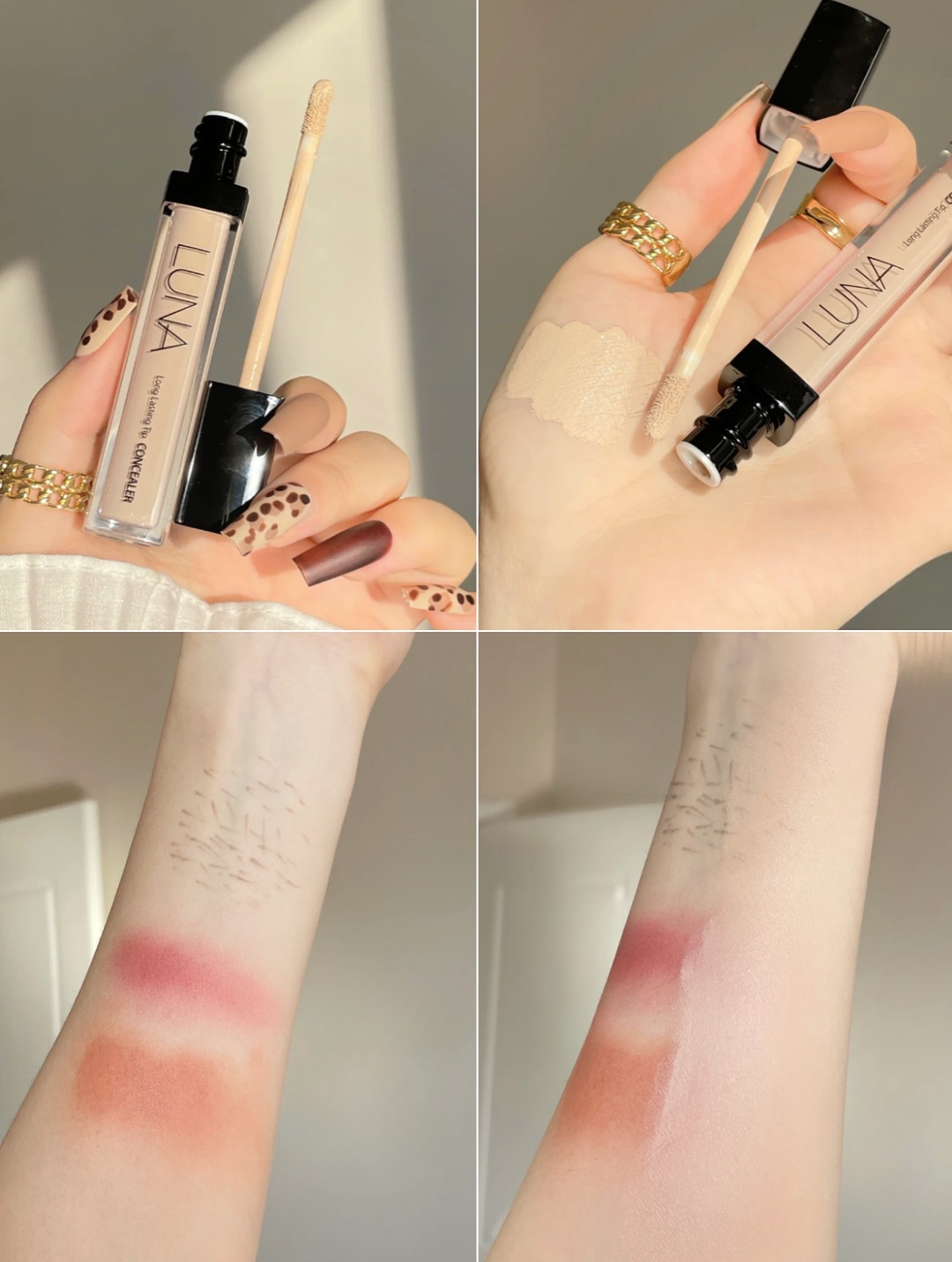  Che Khuyết Điểm Luna Long Lasting Tip Concealer SPF34 PA++ Cover - Fit 