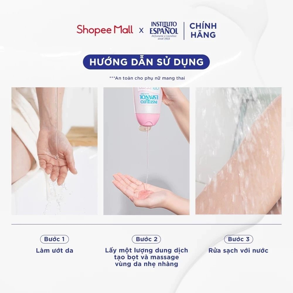  Gel Vệ Sinh Phụ Nữ Instituto Espanol Gel Intimo 300ml 