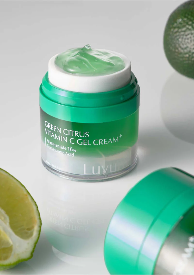  Kem Dưỡng Sáng, Đều Màu Da Luvum Green Citrus Vitamin C Gel Cream Plus 50ml 