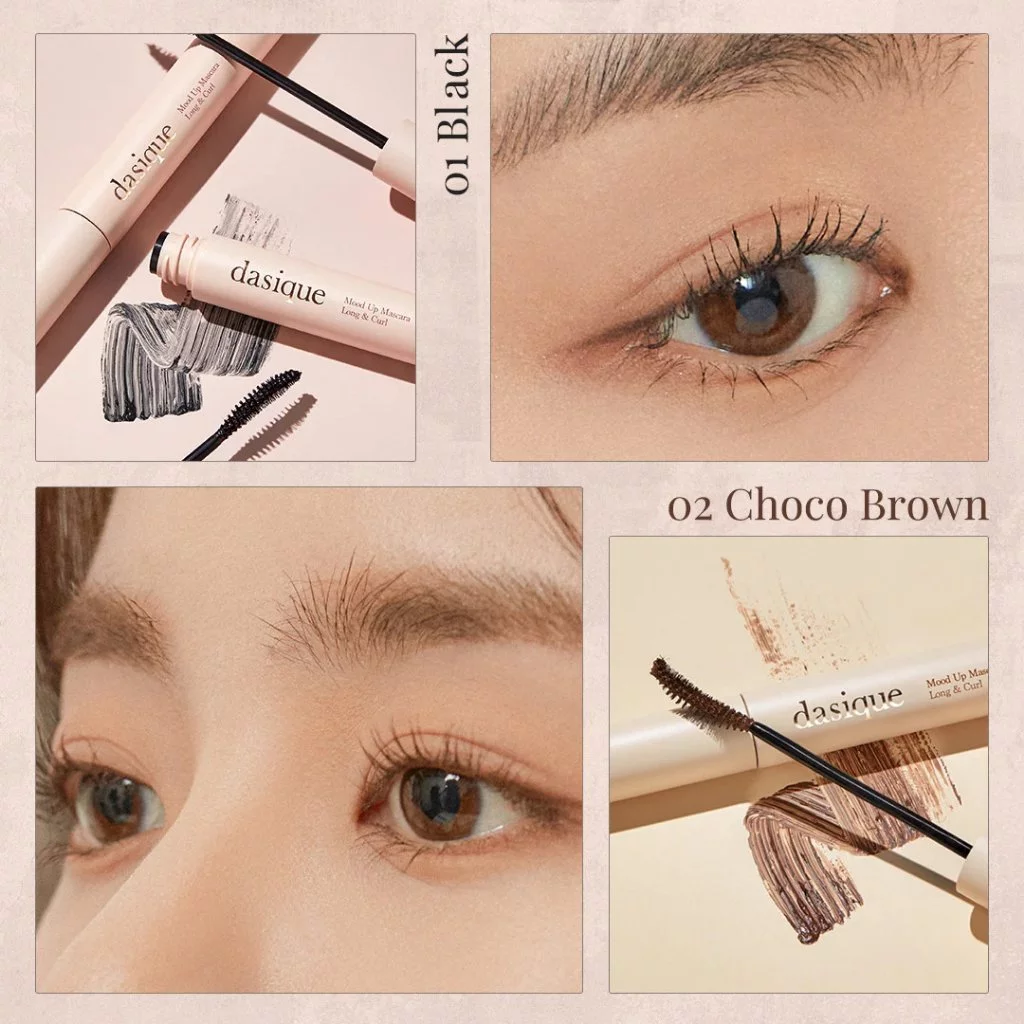  Chuốt Mi Dài, Tơi Mi Dasique Mood Up Mascara Long & Curl 7.5g 