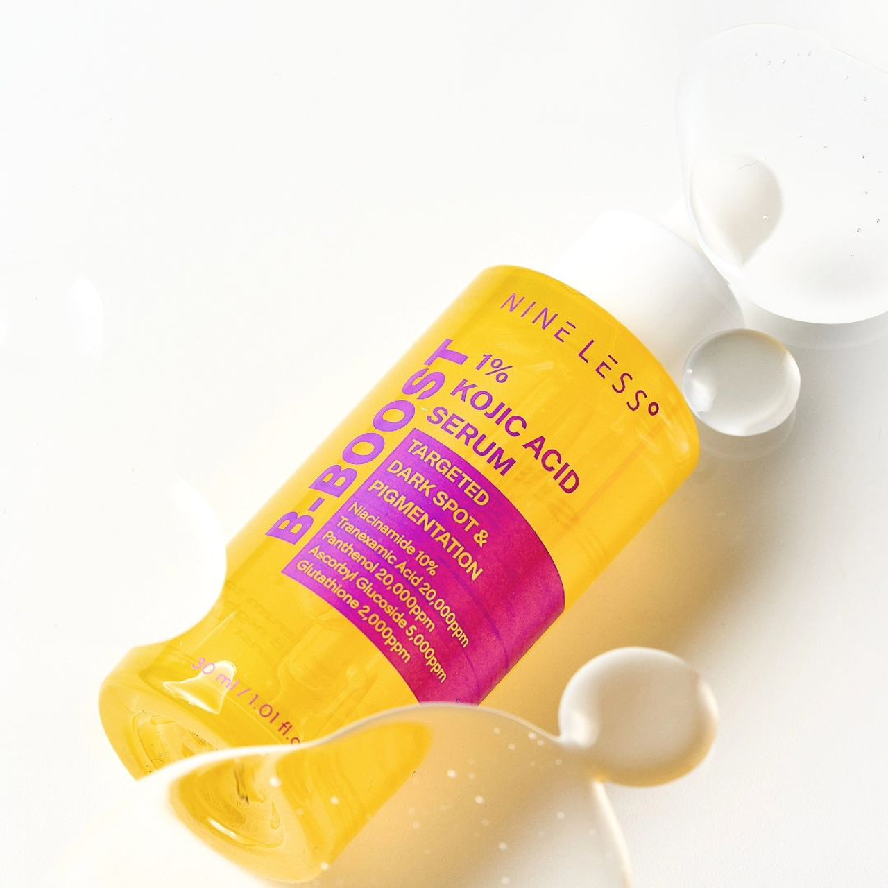  (VÀNG) Tinh Chất Sáng Da, Mờ Thâm Nineless B-Boost 1% Kojic Acid Serum 30ml 