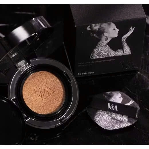  Phấn Nước Che Phủ, Sáng Da V&A Long Wear Cushion Foundation Radiant SPF50+ PA++++ 15g 