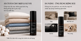  Xịt Thơm Quần Áo Hetras Textile Perfume England Cotton 80ml 
