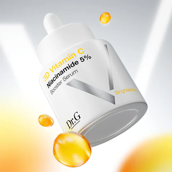  (VÀNG) Tinh Chất DR.G Sáng Da, Đều Màu Da DR.G 3D Vitamin C Niacinamide 5% Booster Serum 30ml 