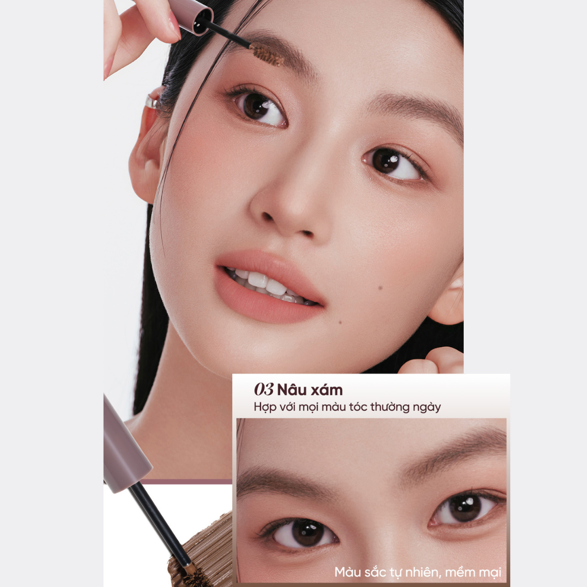  Mascara Lông Mày Judydoll Eyebrow Mascara 