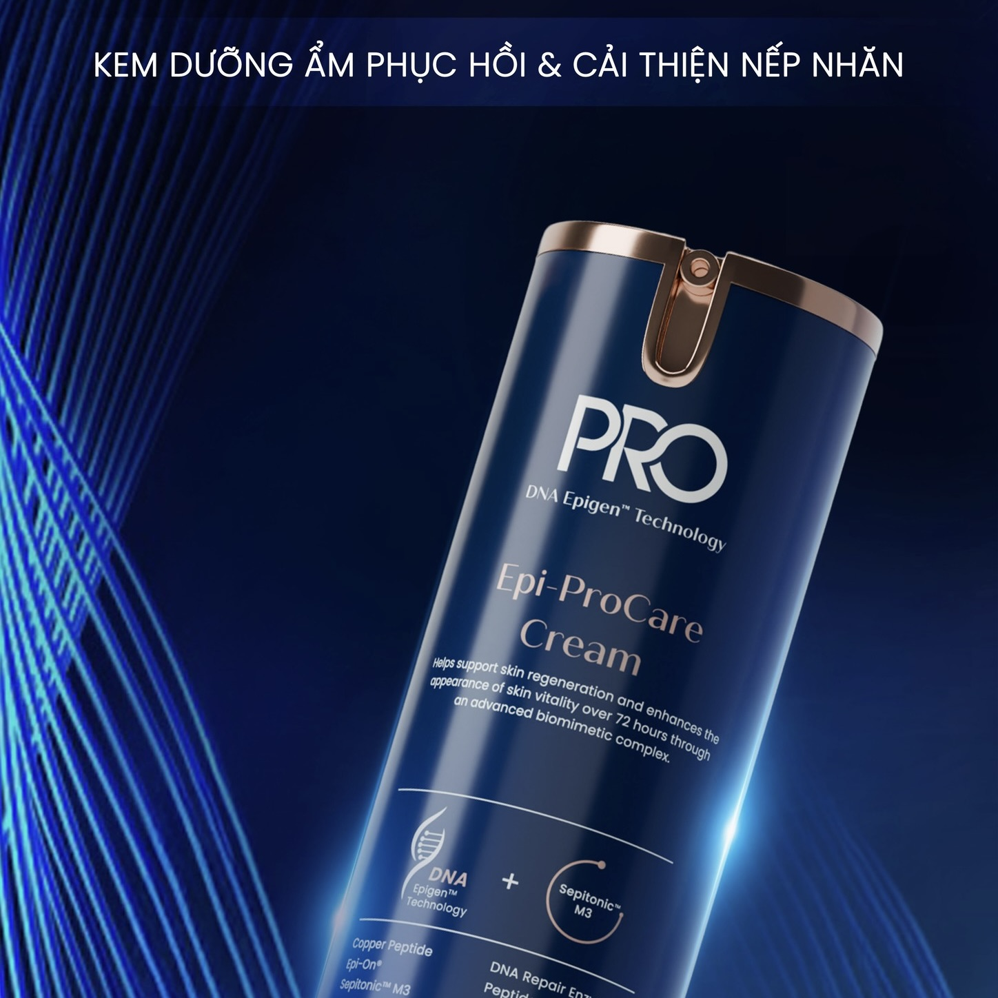  Kem Dưỡng Ẩm Phục Hồi Và Cải Thiện Nếp Nhăn MD CARE EPI-PROCARE CREAM 30ml 