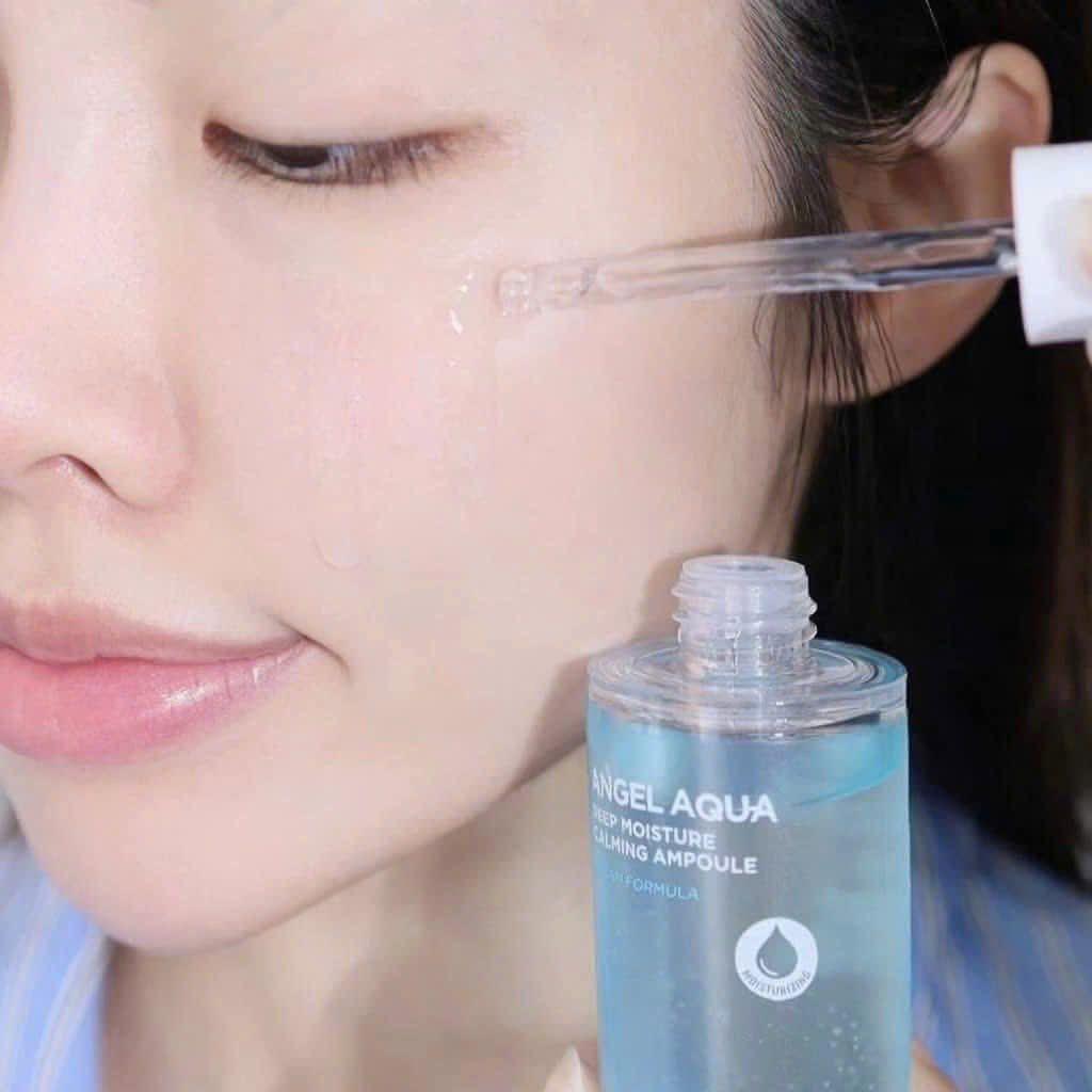  Tinh Chất Cấp Ẩm, Phục Hồi Da Beyond Angel Aqua Deep Moisture Calming Ampoule 50ml 