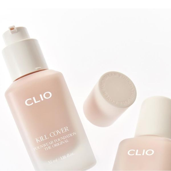  (MẪU MỚI) Kem Nền Mỏng, Che Phủ Khuyết Điểm Clio Kill Cover Founwear Foundation The Original 35ml 
