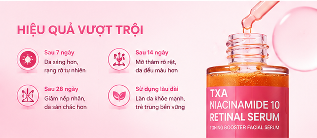  Tinh Chất Purito TXA Niacinamide 10 Retinal Serum 30ml 
