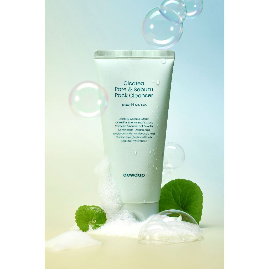  Sữa Rửa Mặt Dewdap Cicatea Pore & Sebum Pack Cleanser 150ml 