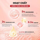  (Mẫu mới) Tinh Chất Dưỡng Trắng, Mờ Thâm Tiam Tranexin Nia Vita Serum 40ml 