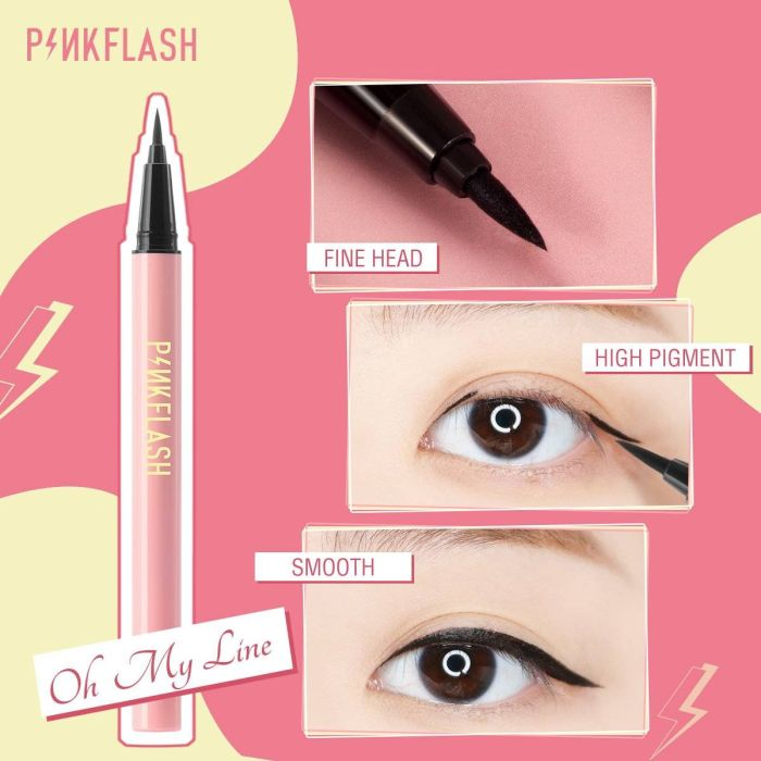  Kẻ Mắt Nước Pinkflash Waterproof Easy Eyeliner PF-E01 