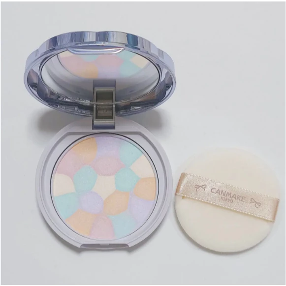  Phấn Phủ Đa Sắc Canmake Tokyo Illuminating Finish Powder Abloom SPF24 PA++ (XANH) 