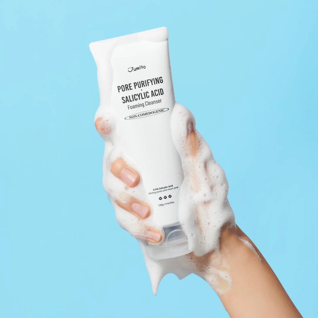  Sữa Rửa Mặt Ốc Sên Jumiso Pore Purifying Salicylic Acid Foaming Cleanser 120g 