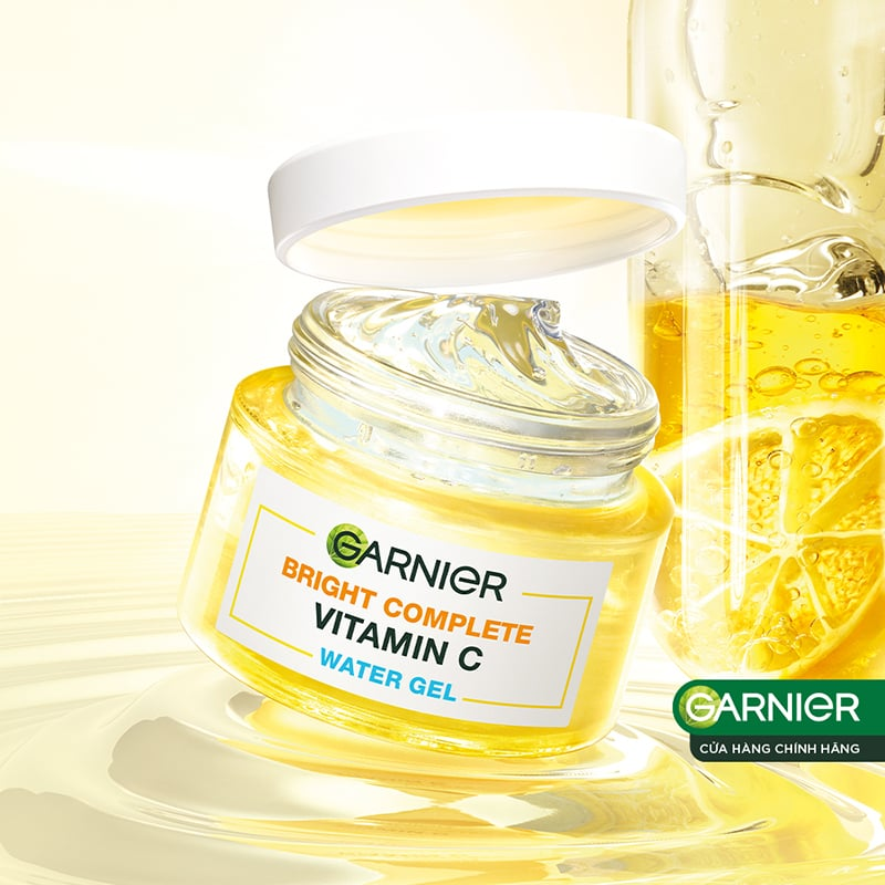  Gel Dưỡng Sáng Da Garnier Bright Complete Vitamin C Water Gel 50ml 