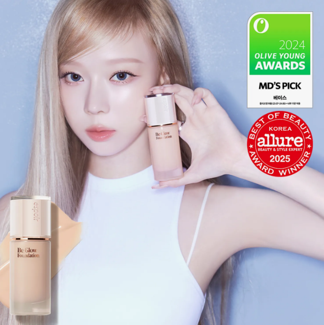  (MẪU MỚI) Kem nền căng bóng Espoir BE GLOW FOUNDATION 30g 