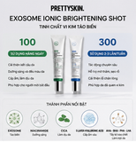  Tinh Chất Vi Kim Dưỡng Da PrettySkin Exosome Ionic Brightening 30ml 