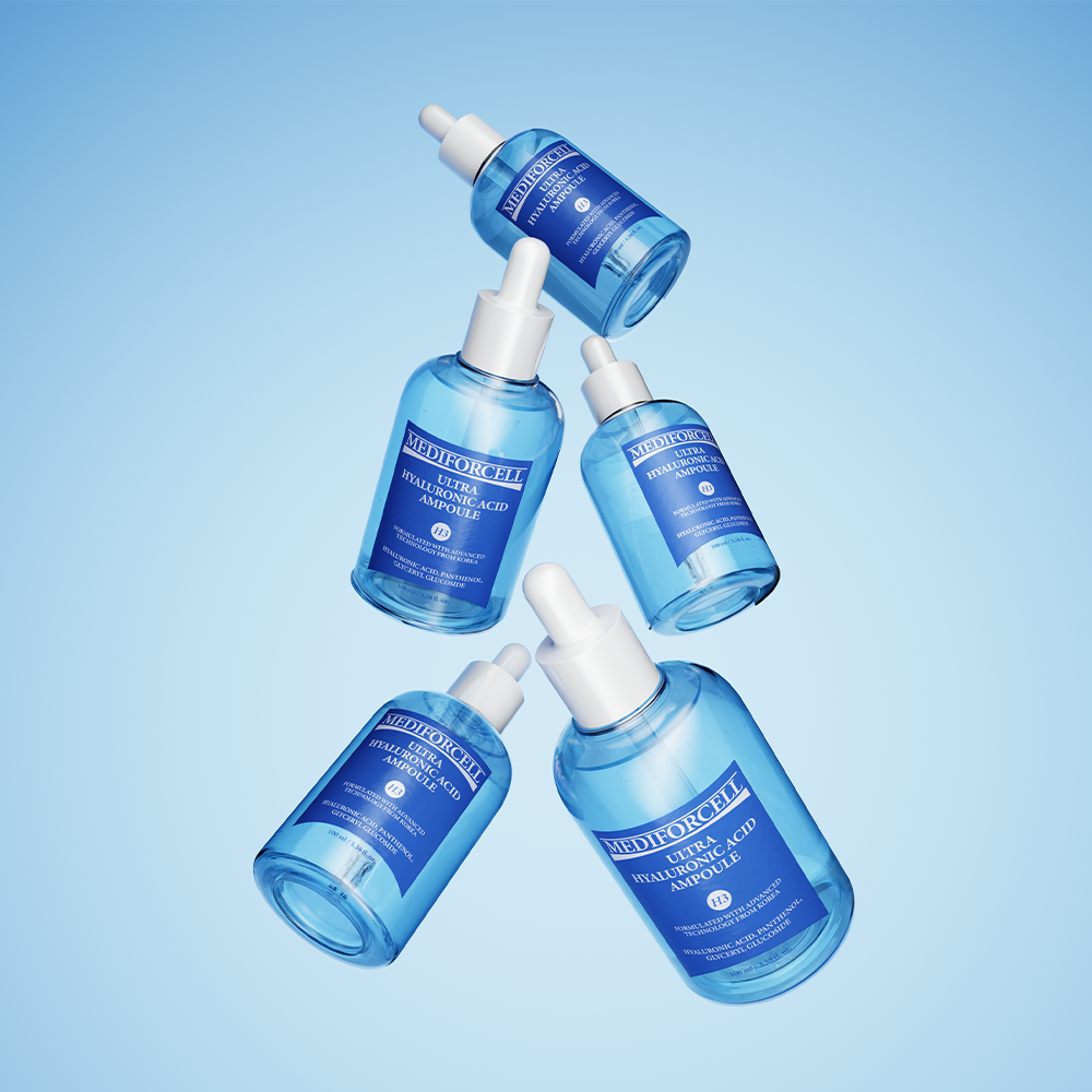  Tinh Chất Dưỡng Ẩm, Sáng Da Mediforcell Ultra Hyaluronic Acid Ampoule 100ml 
