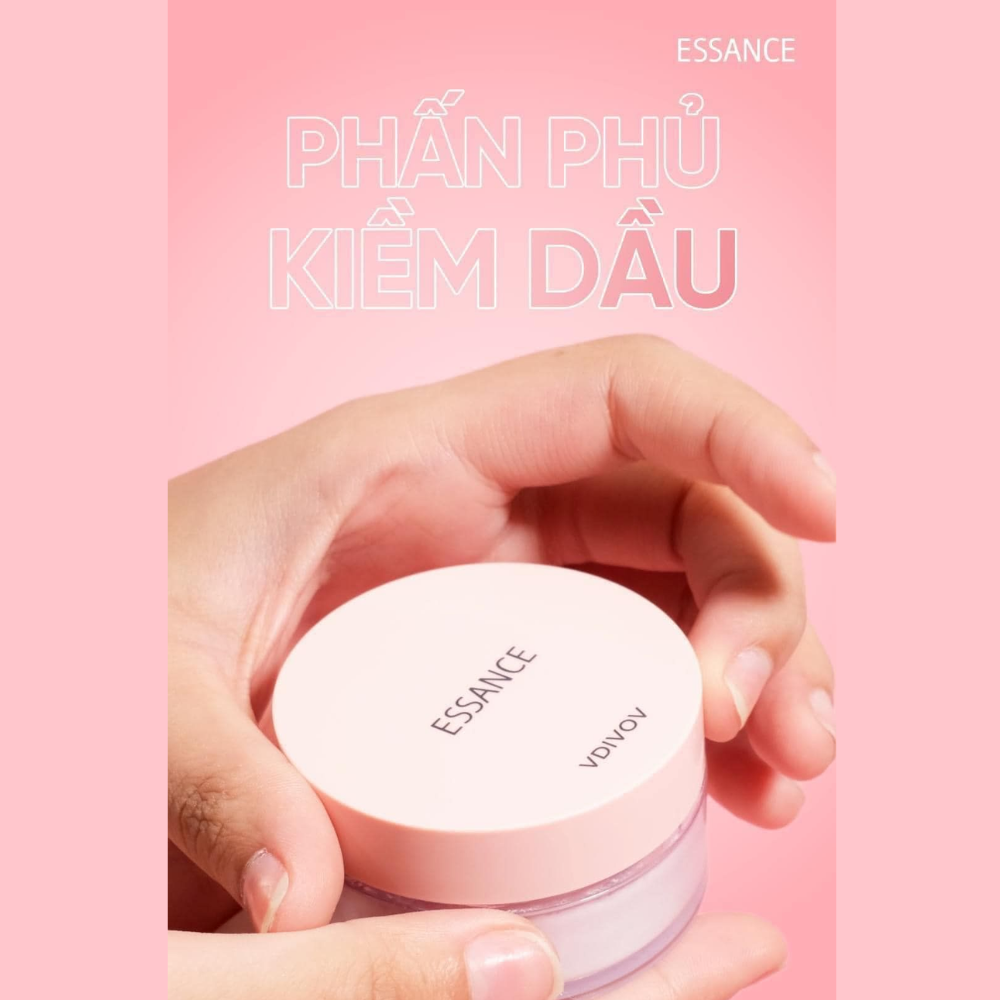  Phấn Phủ Bột Kiềm Dầu VDIVOV Essance Setting Powder 7g 