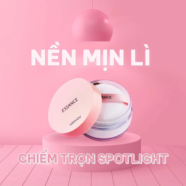  Phấn Phủ Bột Kiềm Dầu VDIVOV Essance Setting Powder 7g 