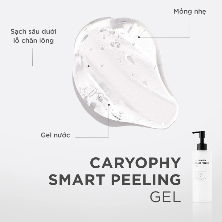  Gel Tẩy Tế Bào Chết Vật Lý Caryophy Smart Peeling Gel 250ml 