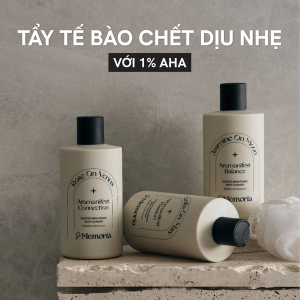  Sữa Tắm De Memoria Scented Brightening Body Cleanser 300ml 