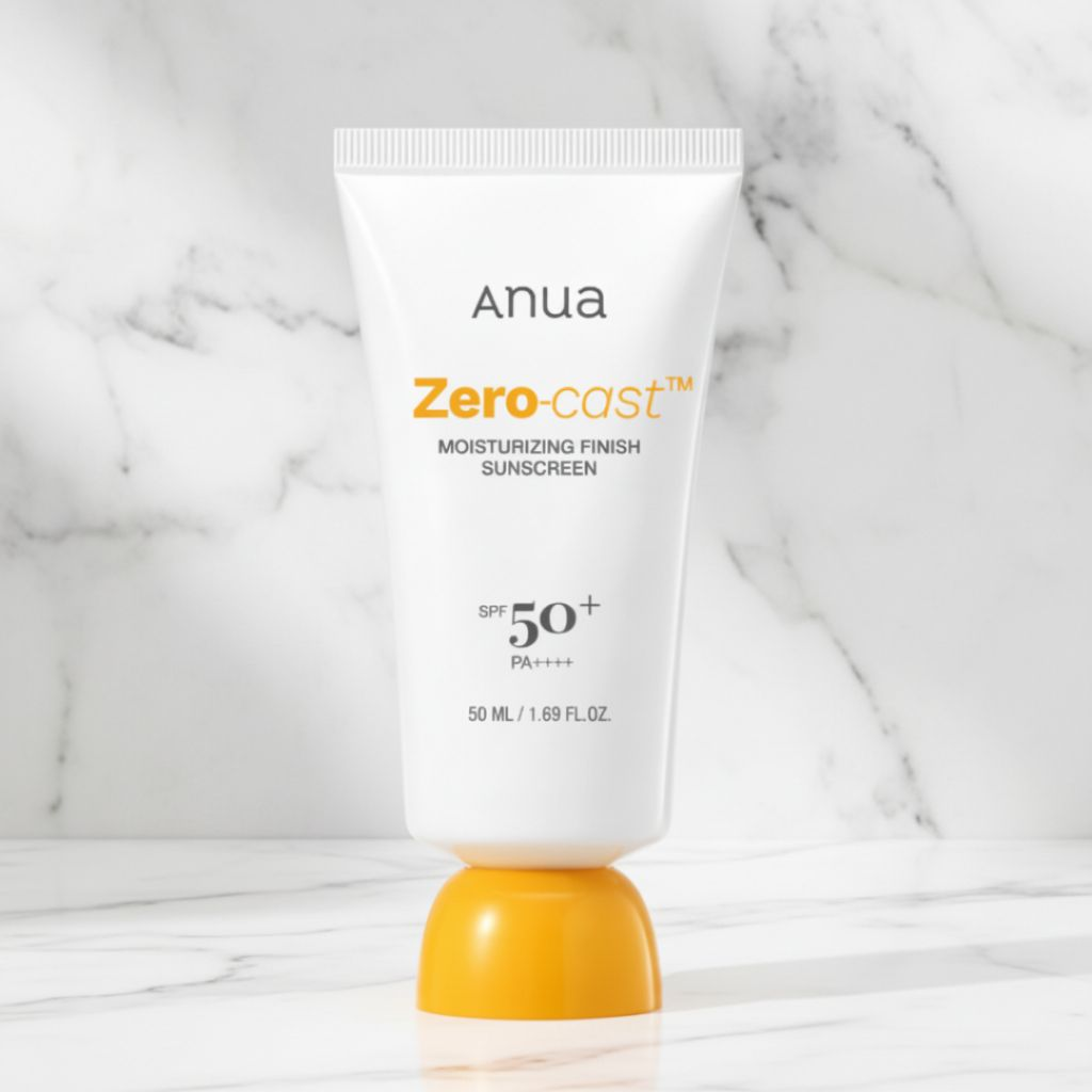  Kem Chống Nắng Anua Zero Cast Moisturizing Finish Sunscreen SPF50+ PA++++ 50ml 