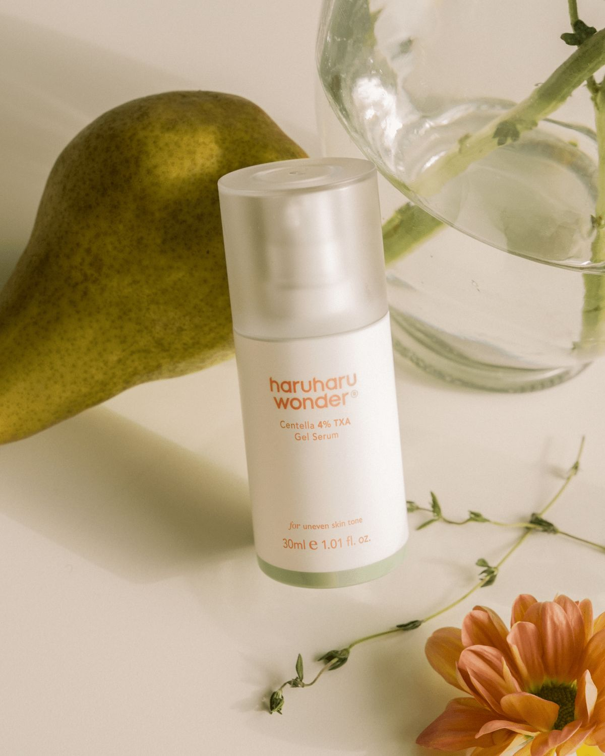  Tinh Chất Haruharu Dưỡng Sáng Mờ Thâm Haruharu Wonder Centella 4% TXA Gel Serum 30ml 