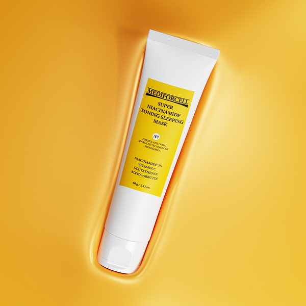  Mặt Nạ Ngủ Dưỡng Ẩm, Sáng Da Mediforcell Super Niacinamide Toning Sleeping Mask 60g 